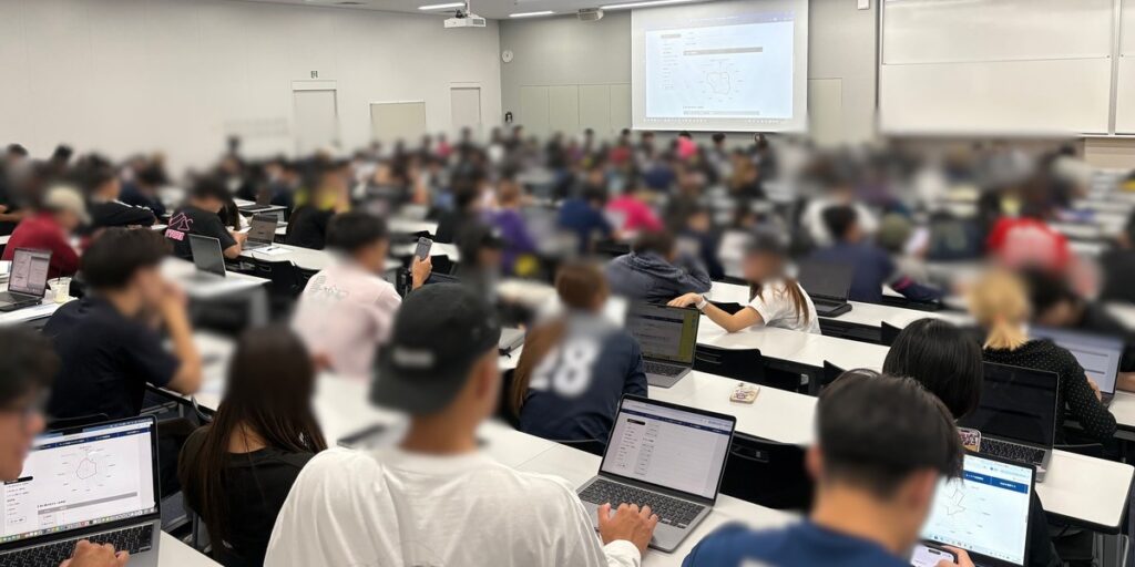 大阪体育大学にて、Career.baseを用いた自己分析講座を実施しました